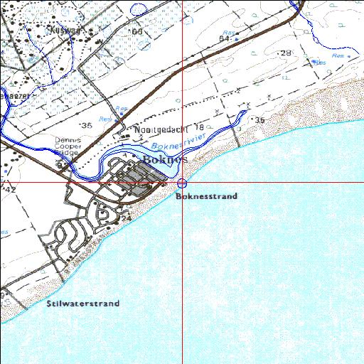 Boknes Temporarily open/closed estuary.