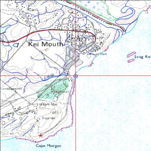 Cwili Temporarily open/closed estuary.