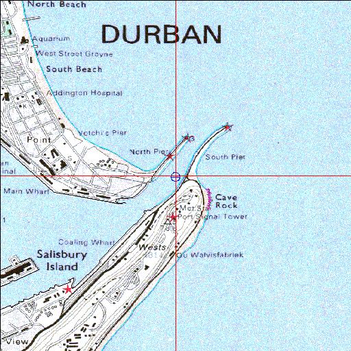Durban Bay Estuarine bay.