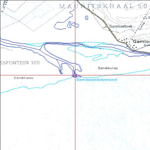 Gamtoos Permanently open estuary.