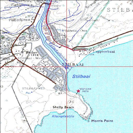 Goukou () Permanently open estuary.