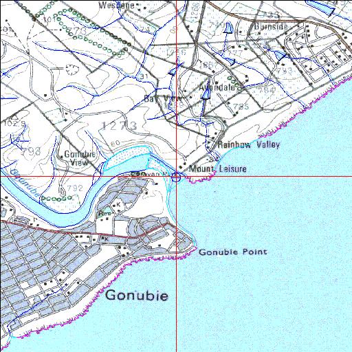 Gqunube Permanently open estuary.