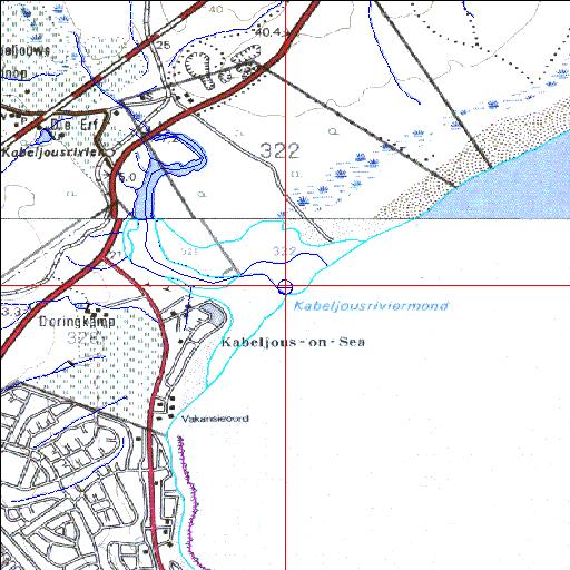 Kabeljous Temporarily open/closed estuary.