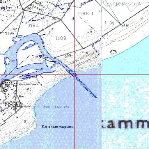 Keiskamma Permanently open estuary.