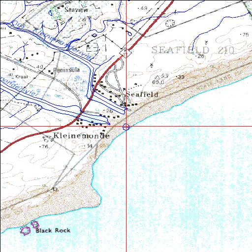 Kleinemonde-West (Kleinemonde-Wes) Temporarily open/closed estuary.