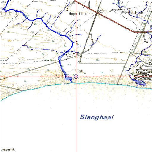 Klipdrif Temporarily open/closed estuary.