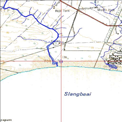 Klipdrif Temporarily open/closed estuary.