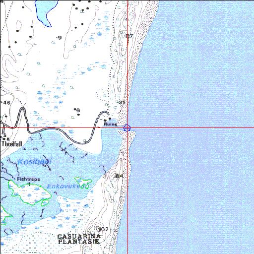 Kosi Estuarine lake system.