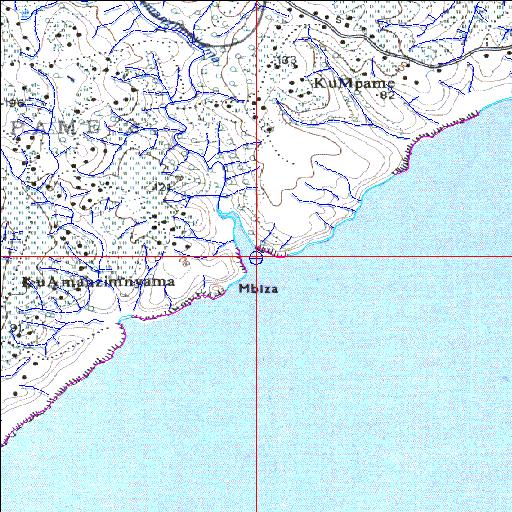 Ku-Amanzimuzama Temporarily open/closed estuary.