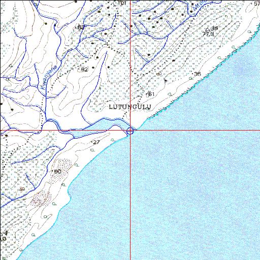 Kwanyana Temporarily open/closed estuary.