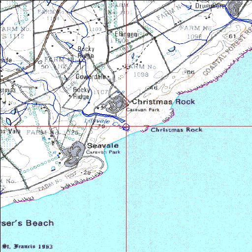 Lilyvale Temporarily open/closed estuary.