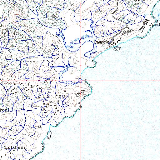 Lwandilana Temporarily open/closed estuary.