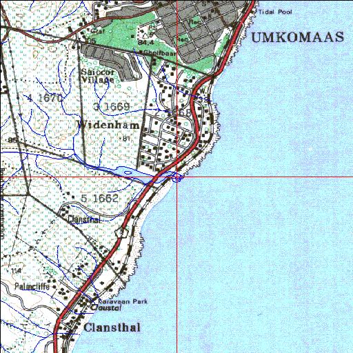 Mahlongwana Temporarily open/closed estuary.