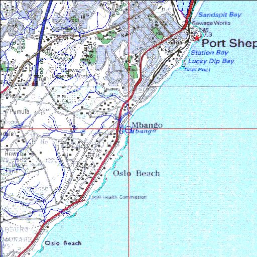 Mbango Temporarily open/closed estuary.