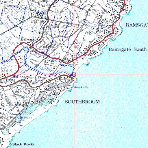 Mbizana Temporarily open/closed estuary.