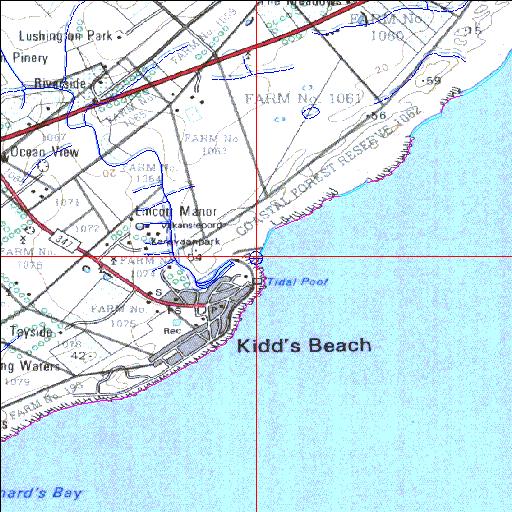 Mcantsi Temporarily open/closed estuary.