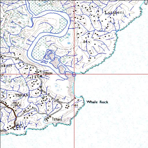 Mdumbi Permanently open estuary.