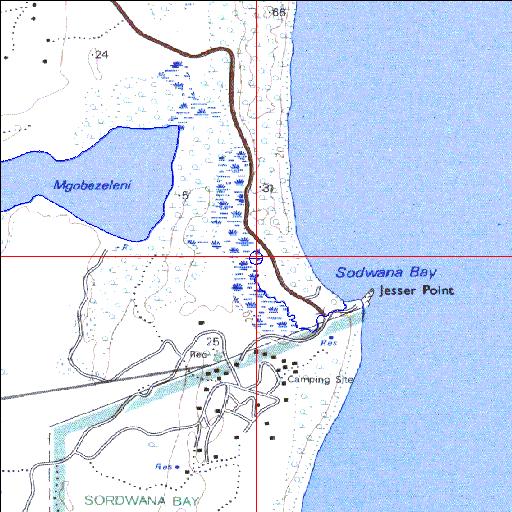 Mgobezeleni Estuarine lake system.