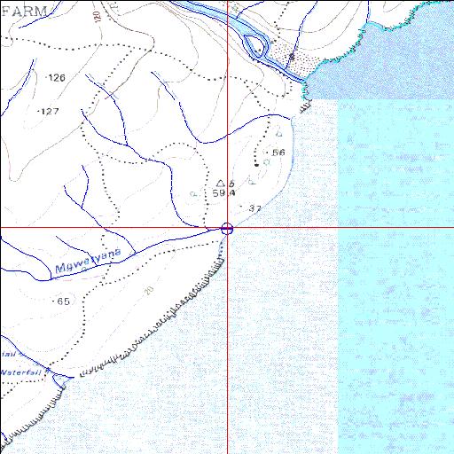 Mgwetyana Temporarily open/closed estuary.