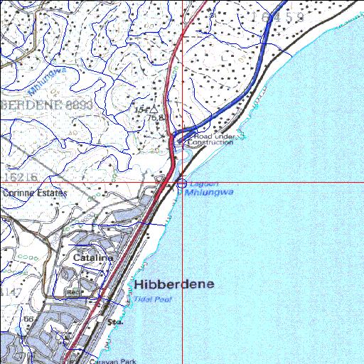 Mhlungwa Temporarily open/closed estuary.