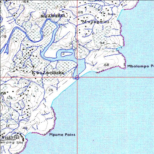 Mncwasa Temporarily open/closed estuary.