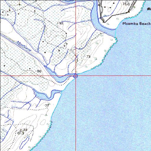 Mpahlane Temporarily open/closed estuary.