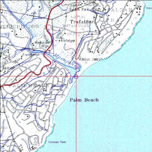 Mpenjati Temporarily open/closed estuary.