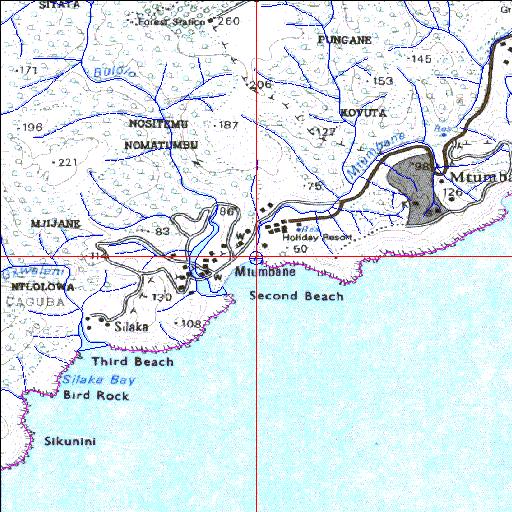 Mtambane Temporarily open/closed estuary.