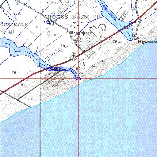 Mtati Temporarily open/closed estuary.