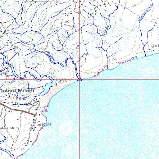 Ncizele Temporarily open/closed estuary.