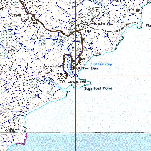 Nenga Temporarily open/closed estuary.