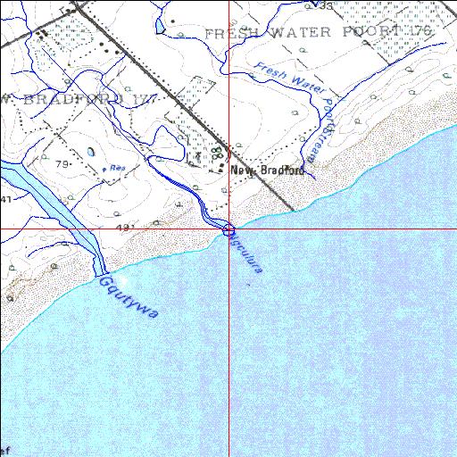 Ngculura Temporarily open/closed estuary.