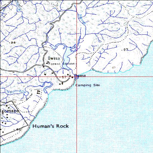 Ngoma (Kobule) Temporarily open/closed estuary.