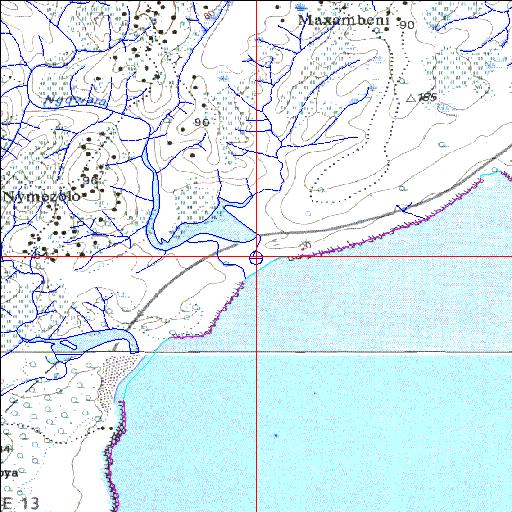 Ngqwara Temporarily open/closed estuary.