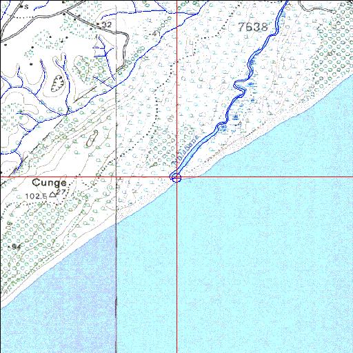 Nhlabane Estuarine lake system.