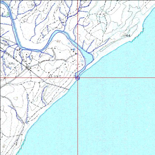 Nonoti Temporarily open/closed estuary.