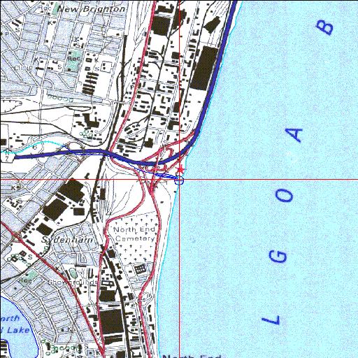 Papkuils Canalized estuary.