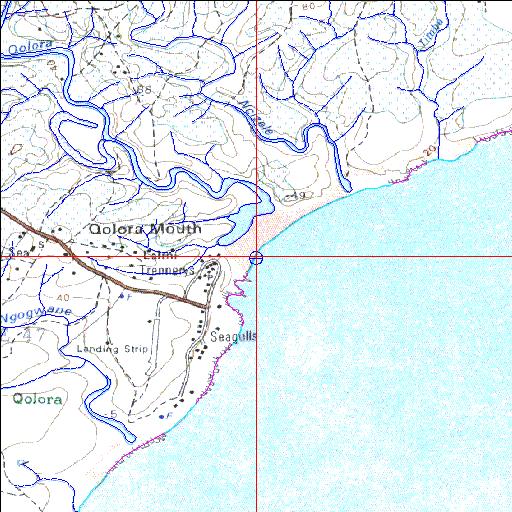 Qolora Temporarily open/closed estuary.