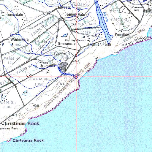 Ross' Creek Temporarily open/closed estuary.