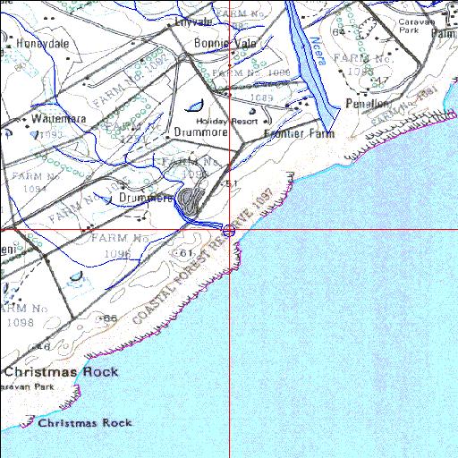 Ross' Creek Temporarily open/closed estuary.