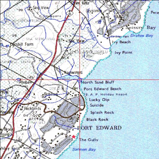 Sandlundlu Temporarily open/closed estuary.