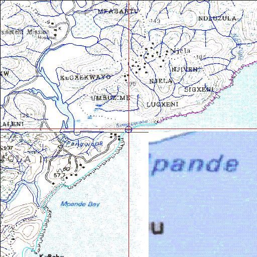 Sinangwana Temporarily open/closed estuary.