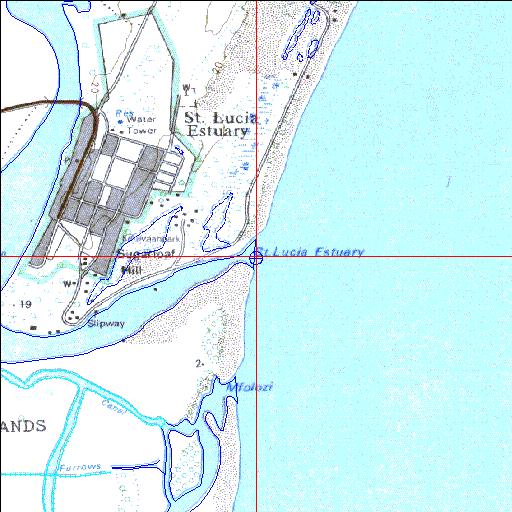 St Lucia Estuarine lake system.