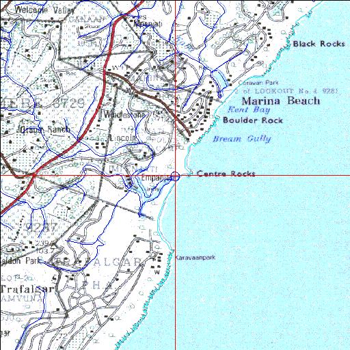 Umhlangankulu Temporarily open/closed estuary.