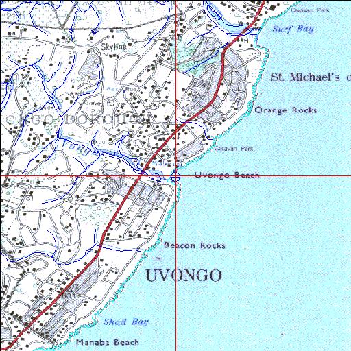 Vungu Temporarily open/closed estuary.