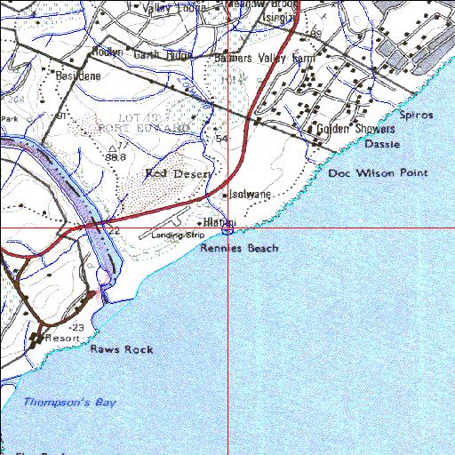 Zolwane Temporarily open/closed estuary.